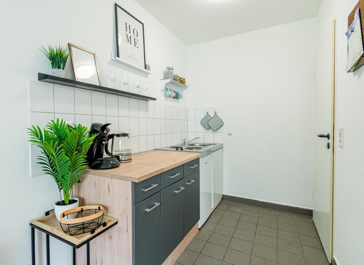 Helles Apartment In Top-Lage Mit Parkplatz มัคเดอบวร์ก ภายนอก รูปภาพ